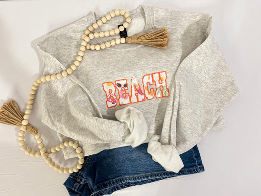 BEACH CREWNECK