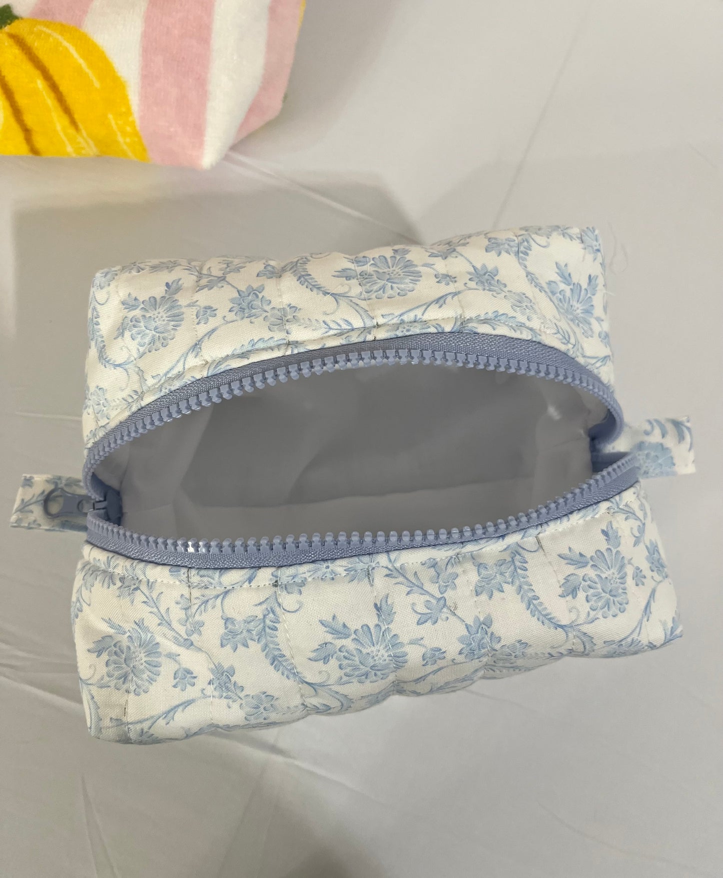 BLUE COSMETIC BAG