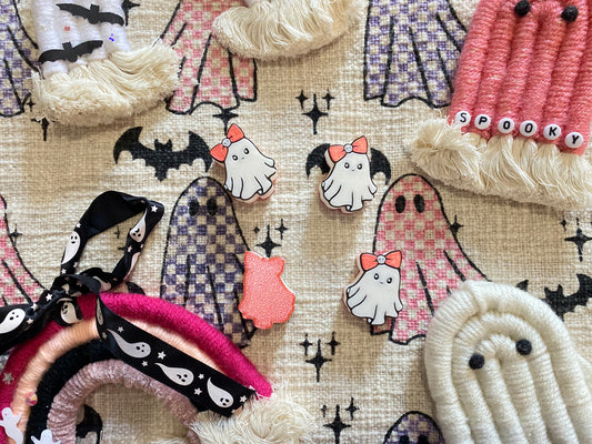 COQUETTE GHOST | 3D STRAW TOPPER | SINGLE
